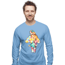 Load image into Gallery viewer, Shirts Long Sleeve Shirts, Unisex / Small / Powder Blue Magical Silhouettes - Isabelle
