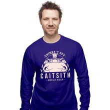 Load image into Gallery viewer, Shirts Long Sleeve Shirts, Unisex / Small / Violet Cait Sith
