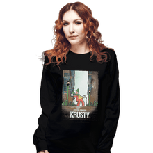 Load image into Gallery viewer, Shirts Long Sleeve Shirts, Unisex / Small / Black Krusty
