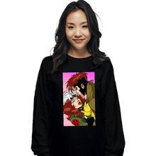Load image into Gallery viewer, Shirts Long Sleeve Shirts, Unisex / Small / Black Rogue And Gambit
