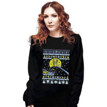 Load image into Gallery viewer, Shirts Long Sleeve Shirts, Unisex / Small / Black New Romantic Nightmare
