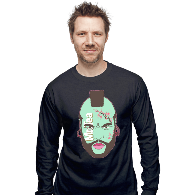 Daily_Deal_Shirts Long Sleeve Shirts, Unisex / Small / Dark Heather Mr. Tea