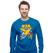 Load image into Gallery viewer, Shirts Long Sleeve Shirts, Unisex / Small / Sapphire X-Slash
