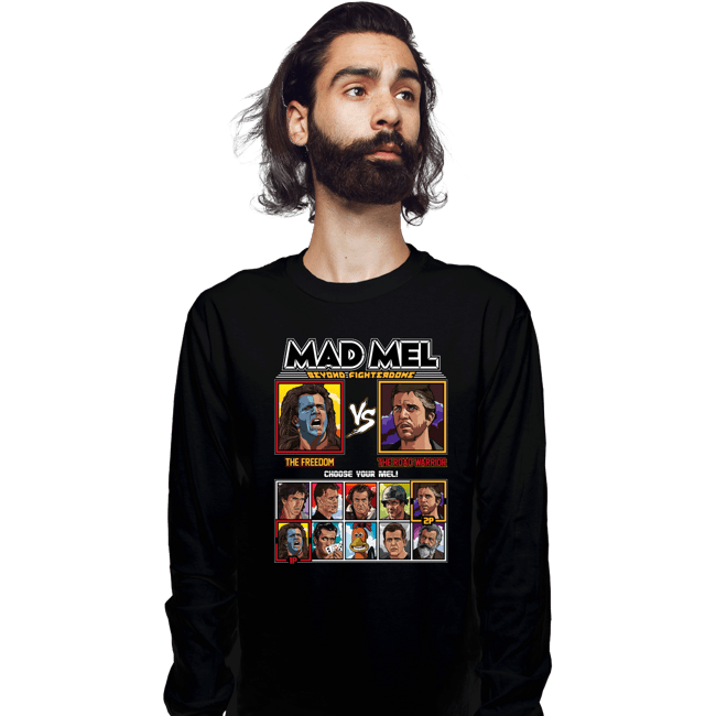 Shirts Long Sleeve Shirts, Unisex / Small / Black Gibson Fighter