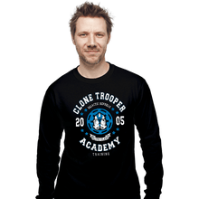 Load image into Gallery viewer, Shirts Long Sleeve Shirts, Unisex / Small / Black Clone Trooper Academy

