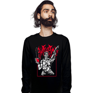 Daily_Deal_Shirts Long Sleeve Shirts, Unisex / Small / Black Deadite