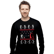 Load image into Gallery viewer, Shirts Long Sleeve Shirts, Unisex / Small / Black Christmasvania
