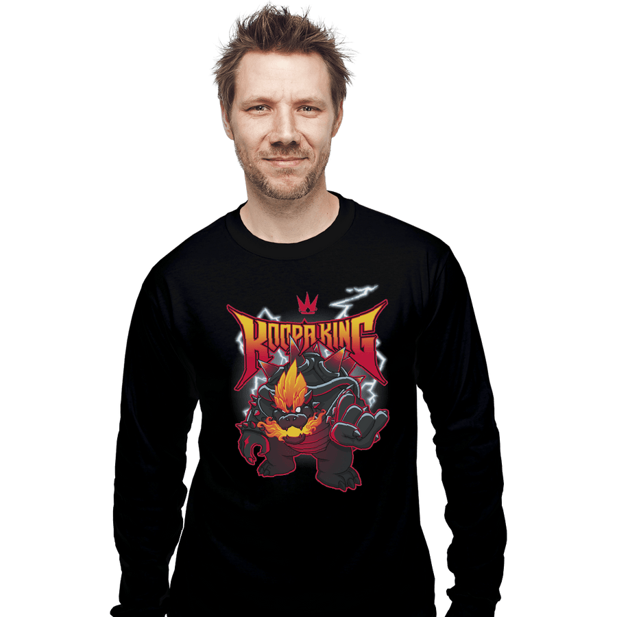 Shirts Long Sleeve Shirts, Unisex / Small / Black Metalknight