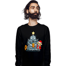 Load image into Gallery viewer, Daily_Deal_Shirts Long Sleeve Shirts, Unisex / Small / Black Fullmetal Christmas
