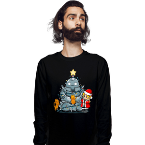 Daily_Deal_Shirts Long Sleeve Shirts, Unisex / Small / Black Fullmetal Christmas