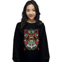 Load image into Gallery viewer, Daily_Deal_Shirts Long Sleeve Shirts, Unisex / Small / Black Samurai Raph
