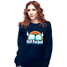Load image into Gallery viewer, Secret_Shirts Long Sleeve Shirts, Unisex / Small / Navy Get Effed
