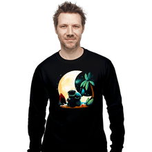 Load image into Gallery viewer, Daily_Deal_Shirts Long Sleeve Shirts, Unisex / Small / Black Experimental Night
