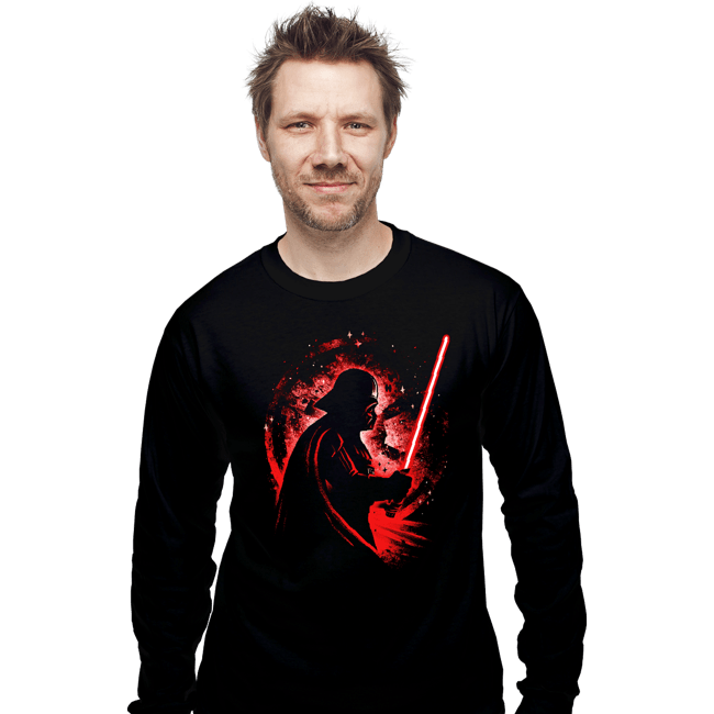 Daily_Deal_Shirts Long Sleeve Shirts, Unisex / Small / Black The Power Of The Dark Side