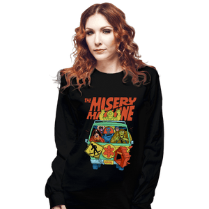 Daily_Deal_Shirts Long Sleeve Shirts, Unisex / Small / Black The Misery Machine