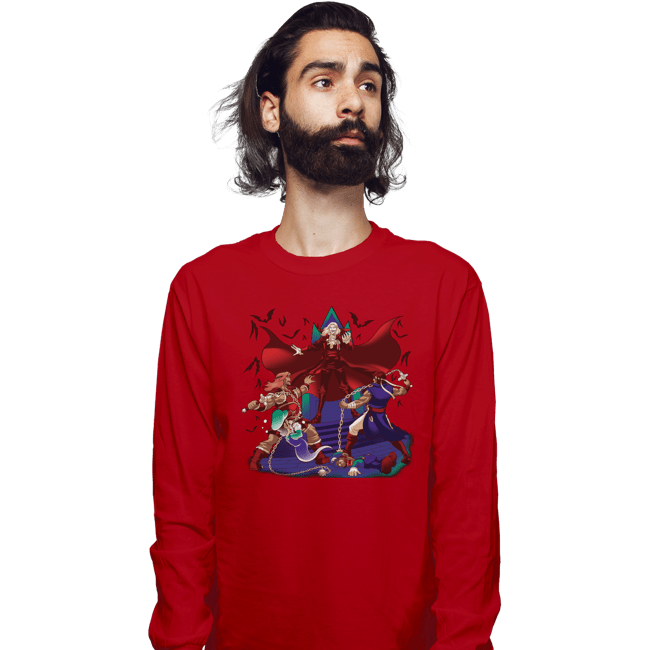 Shirts Long Sleeve Shirts, Unisex / Small / Red Smashelvania