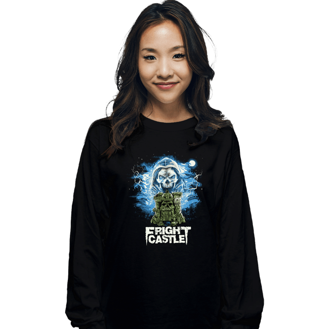 Secret_Shirts Long Sleeve Shirts, Unisex / Small / Black Fright Castle
