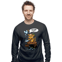 Load image into Gallery viewer, Secret_Shirts Long Sleeve Shirts, Unisex / Small / Charcoal Stop Doing That!
