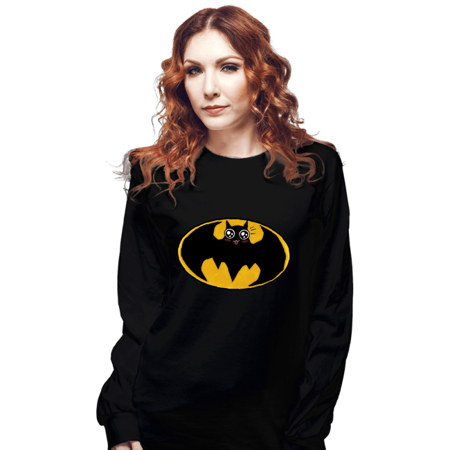 Secret_Shirts Long Sleeve Shirts, Unisex / Small / Black The Cute Knight!