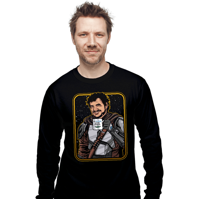 Daily_Deal_Shirts Long Sleeve Shirts, Unisex / Small / Black Daddy Of The Galaxy