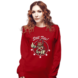 Shirts Long Sleeve Shirts, Unisex / Small / Red The Red Guardian