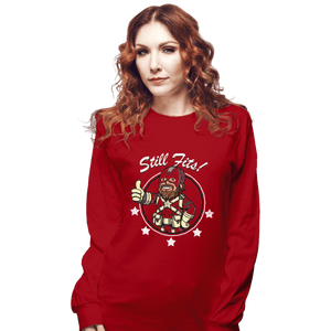 Shirts Long Sleeve Shirts, Unisex / Small / Red The Red Guardian