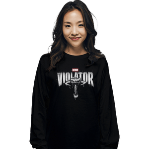 Shirts Long Sleeve Shirts, Unisex / Small / Black Demon Punisher