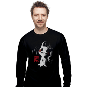 Shirts Long Sleeve Shirts, Unisex / Small / Black Mimikyu Ink