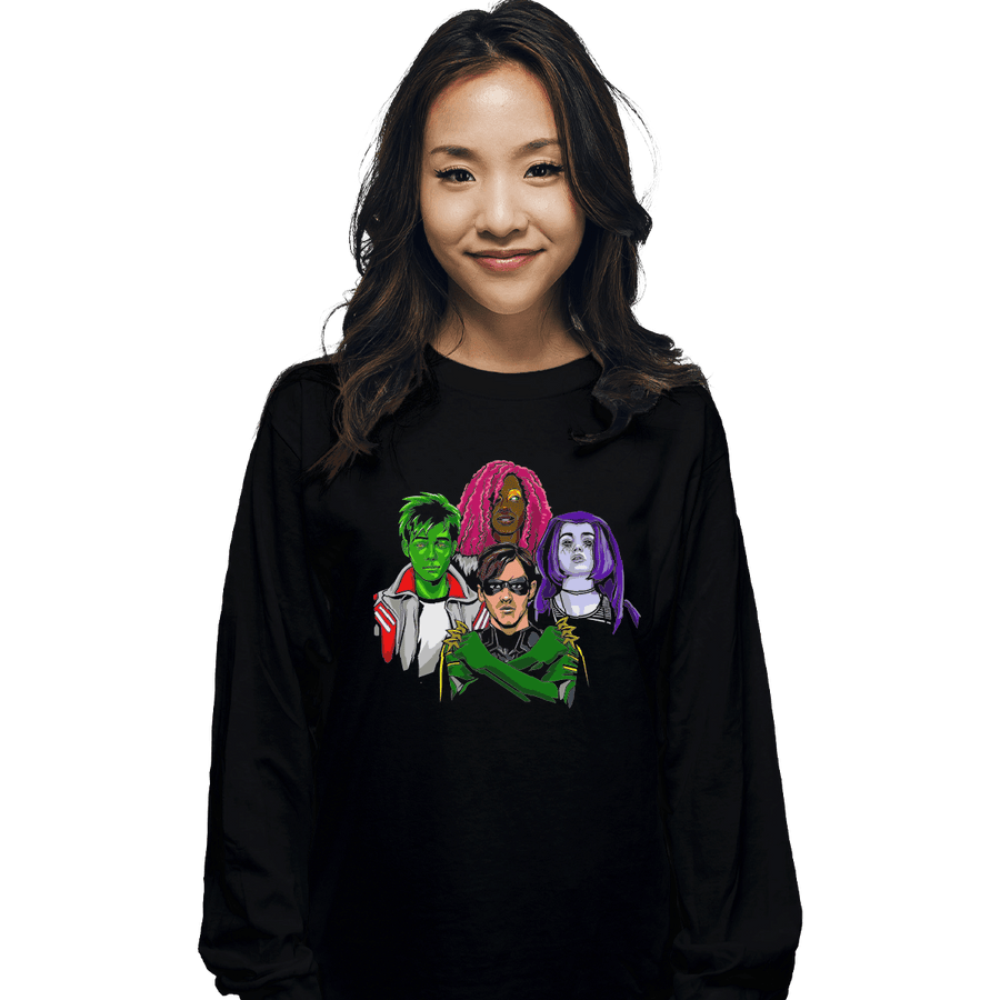 Shirts Long Sleeve Shirts, Unisex / Small / Black Bohemian Titans