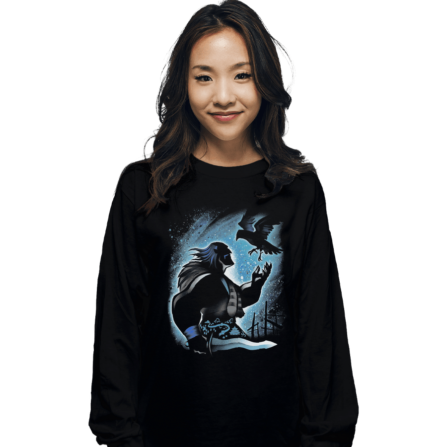 Shirts Long Sleeve Shirts, Unisex / Small / Black Bow To Me