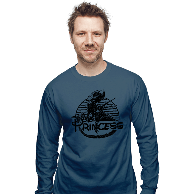 Secret_Shirts Long Sleeve Shirts, Unisex / Small / Indigo Blue The Princess
