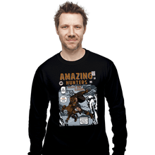 Load image into Gallery viewer, Daily_Deal_Shirts Long Sleeve Shirts, Unisex / Small / Black Amazing Hunters
