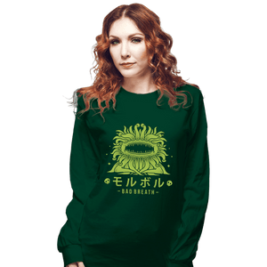 Shirts Long Sleeve Shirts, Unisex / Small / Forest Bad Breath