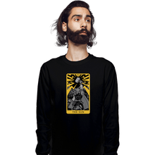 Load image into Gallery viewer, Shirts Long Sleeve Shirts, Unisex / Small / Black Tarot The Sun
