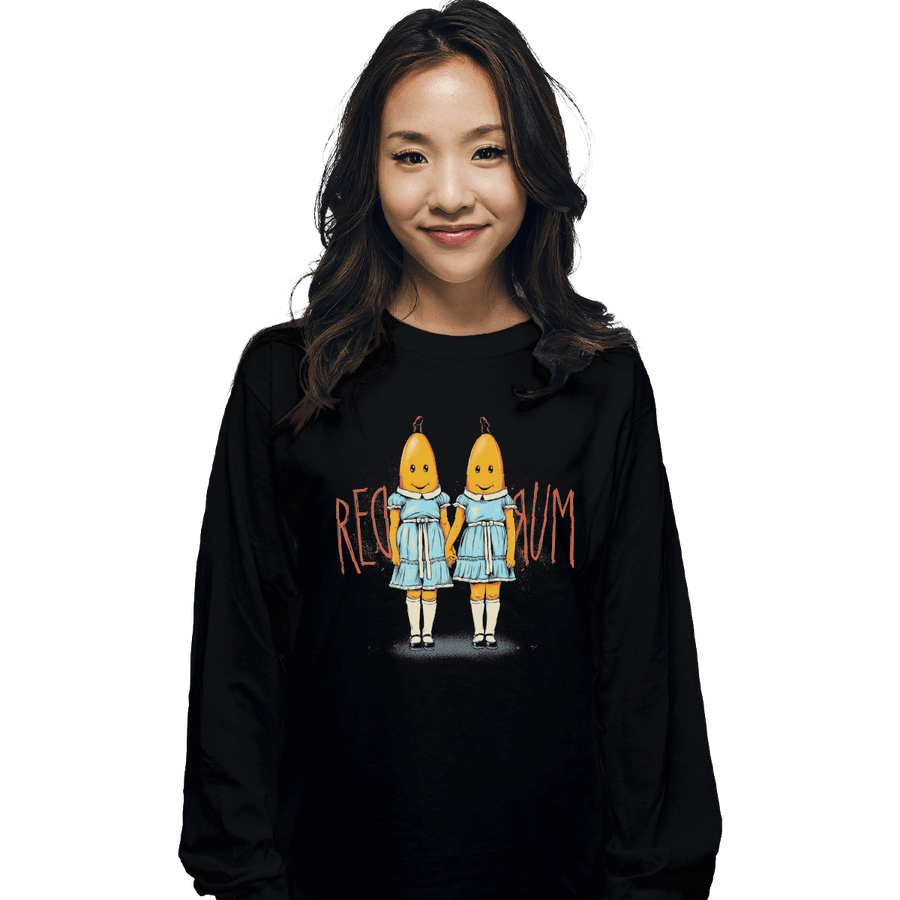 Shirts Long Sleeve Shirts, Unisex / Small / Black Are You Thinking What I'm Thinking