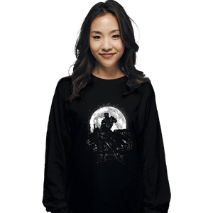 Shirts Long Sleeve Shirts, Unisex / Small / Black Moonlight Bizarre