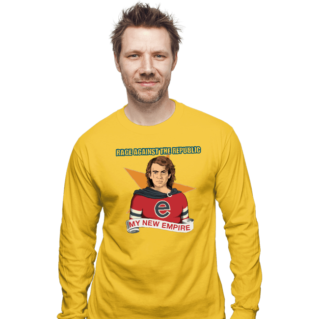 Secret_Shirts Long Sleeve Shirts, Unisex / Small / Gold My New Empire