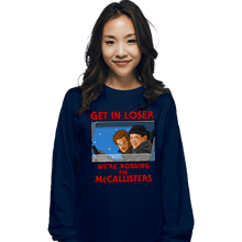 Load image into Gallery viewer, Secret_Shirts Long Sleeve Shirts, Unisex / Small / Navy Robbing The McCallisters
