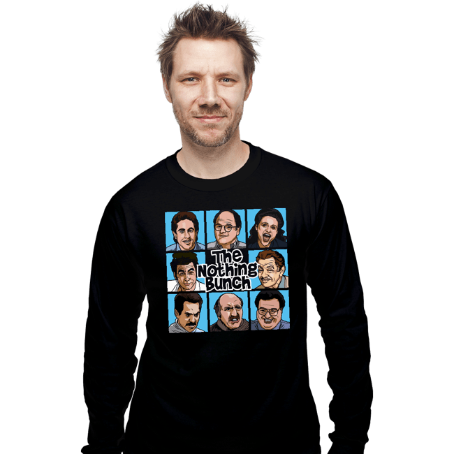 Shirts Long Sleeve Shirts, Unisex / Small / Black Nothing Bunch