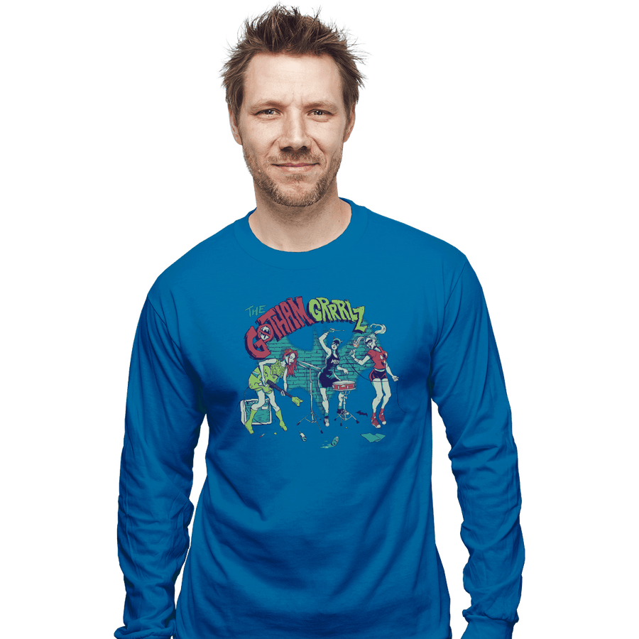 Secret_Shirts Long Sleeve Shirts, Unisex / Small / Sapphire Gotham Grrrlz Secret Sale