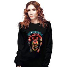 Load image into Gallery viewer, Daily_Deal_Shirts Long Sleeve Shirts, Unisex / Small / Black Gladiators Club
