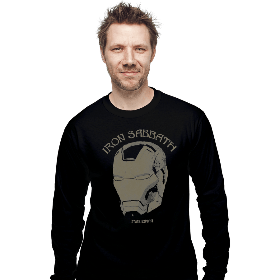 Shirts Long Sleeve Shirts, Unisex / Small / Black Iron Sabbath