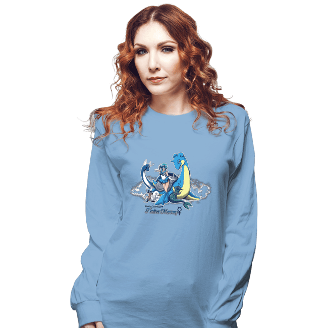 Shirts Long Sleeve Shirts, Unisex / Small / Powder Blue Trainer Mercury