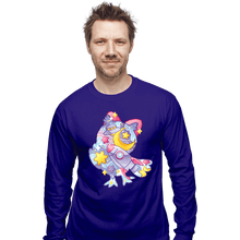 Load image into Gallery viewer, Shirts Long Sleeve Shirts, Unisex / Small / Violet Magical Silhouettes - Celeste
