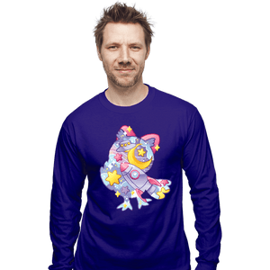 Shirts Long Sleeve Shirts, Unisex / Small / Violet Magical Silhouettes - Celeste