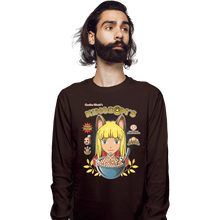 Load image into Gallery viewer, Shirts Long Sleeve Shirts, Unisex / Small / Dark Chocolate Another World&#39;s Kingdom
