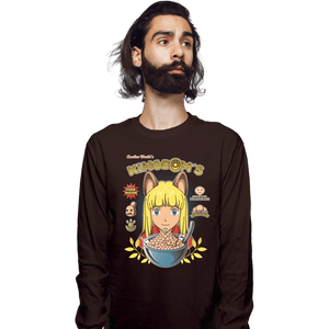 Shirts Long Sleeve Shirts, Unisex / Small / Dark Chocolate Another World's Kingdom