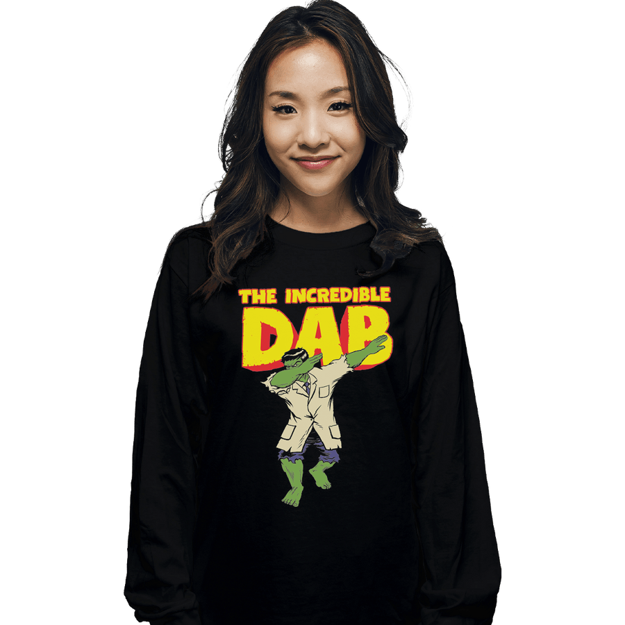 Shirts Long Sleeve Shirts, Unisex / Small / Black The Incredible Dab