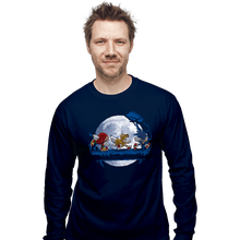 Load image into Gallery viewer, Secret_Shirts Long Sleeve Shirts, Unisex / Small / Navy Fast Matata!
