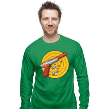 Load image into Gallery viewer, Daily_Deal_Shirts Long Sleeve Shirts, Unisex / Small / Irish Green Zapper
